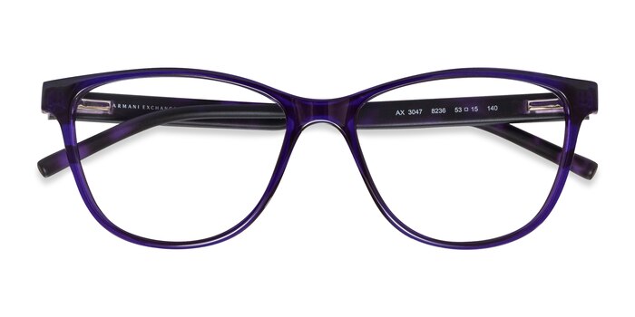 Shiny Purple Armani Exchange AX3047 -  Plastic Eyeglasses