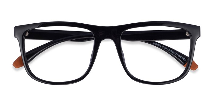 Shiny Black Armani Exchange AX3101U -  Eco Friendly Eyeglasses