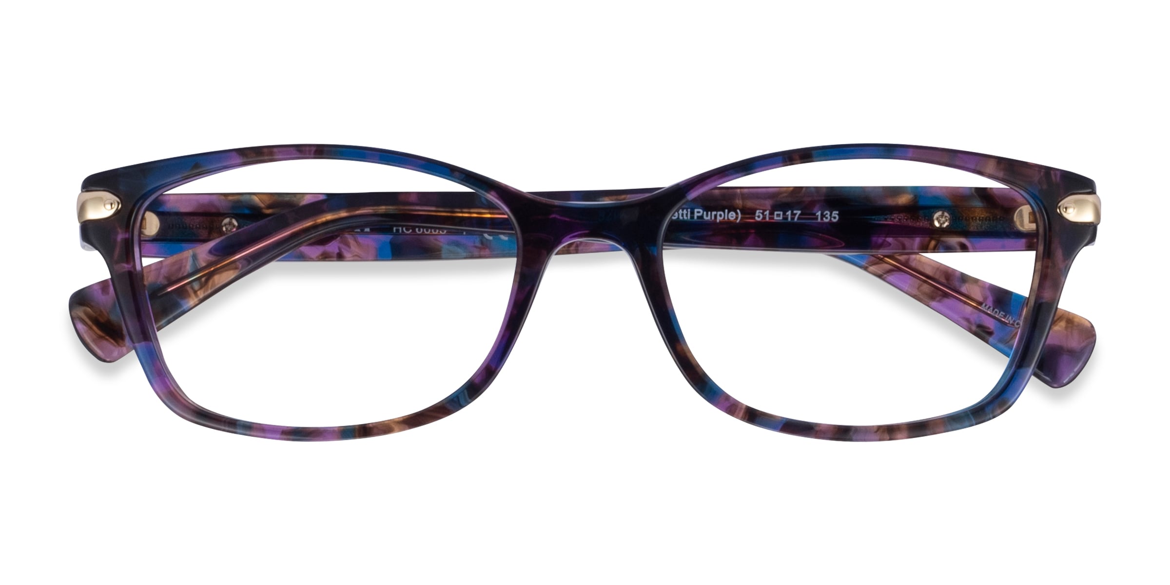 The Allure of Coach Confetti Purple Glasses: Style Meets Functionality