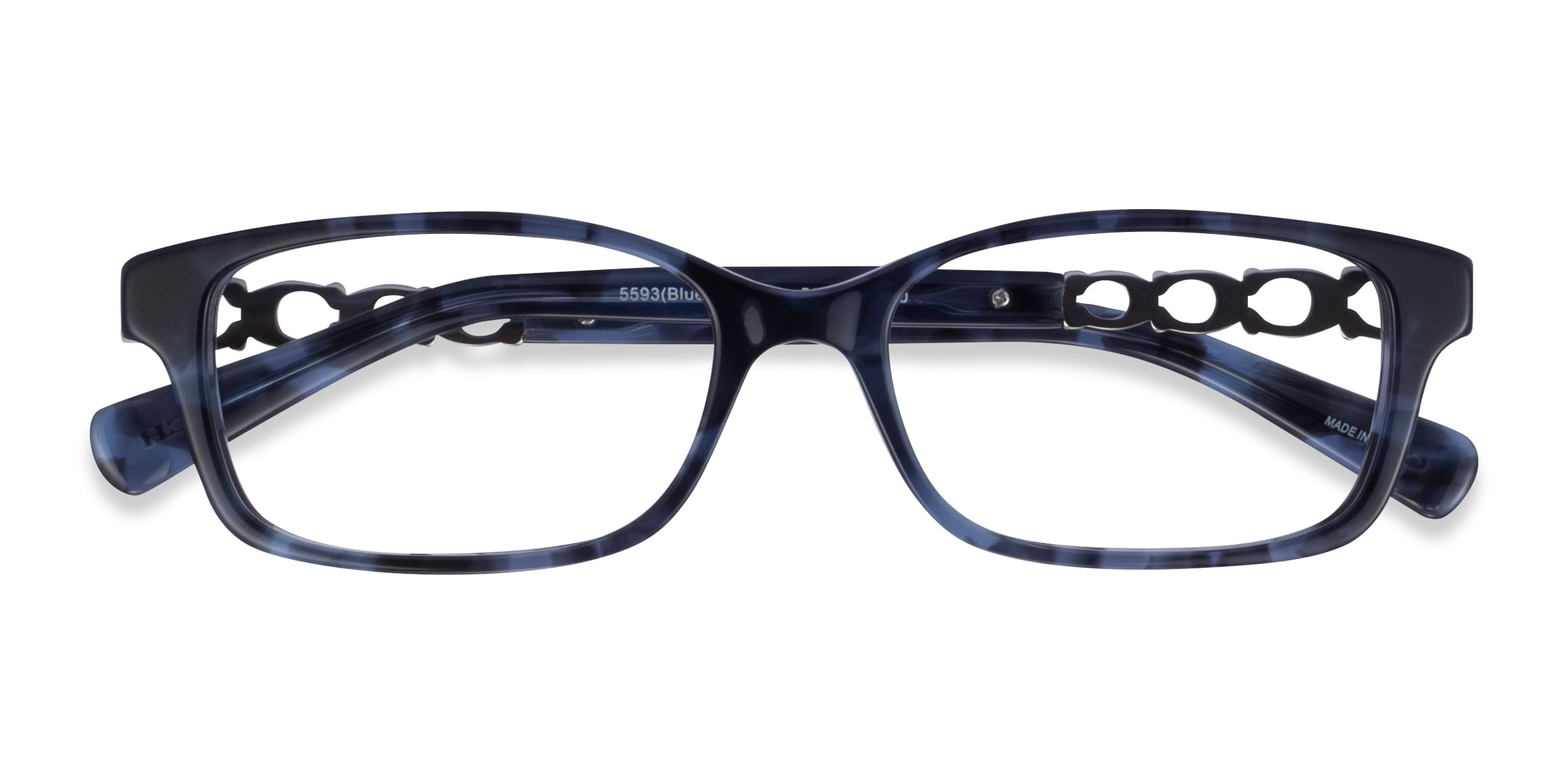 Coach Women's Eyeglasses HC 6067F 5290 Blue Gradient Cat Eye Frame 52[]16 popular 135