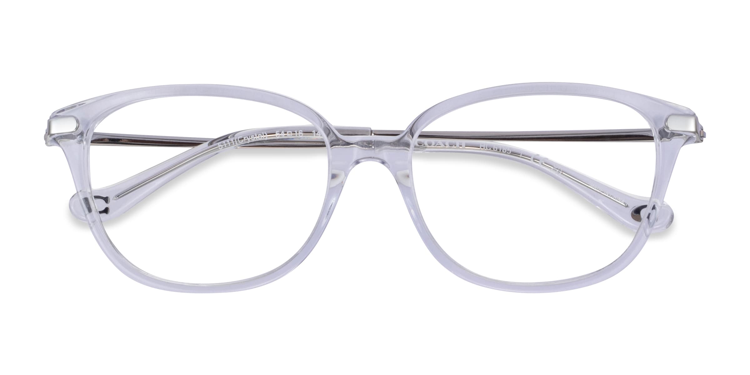 半額満載！スーパーSALE グランドセール！ Black Shiny Eye Cat - HC6185 Coach Frame Women For Glasses カーディガン