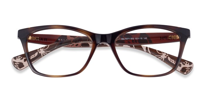 Shiny Brown Tortoise Ralph RA7071 -  Plastic Eyeglasses