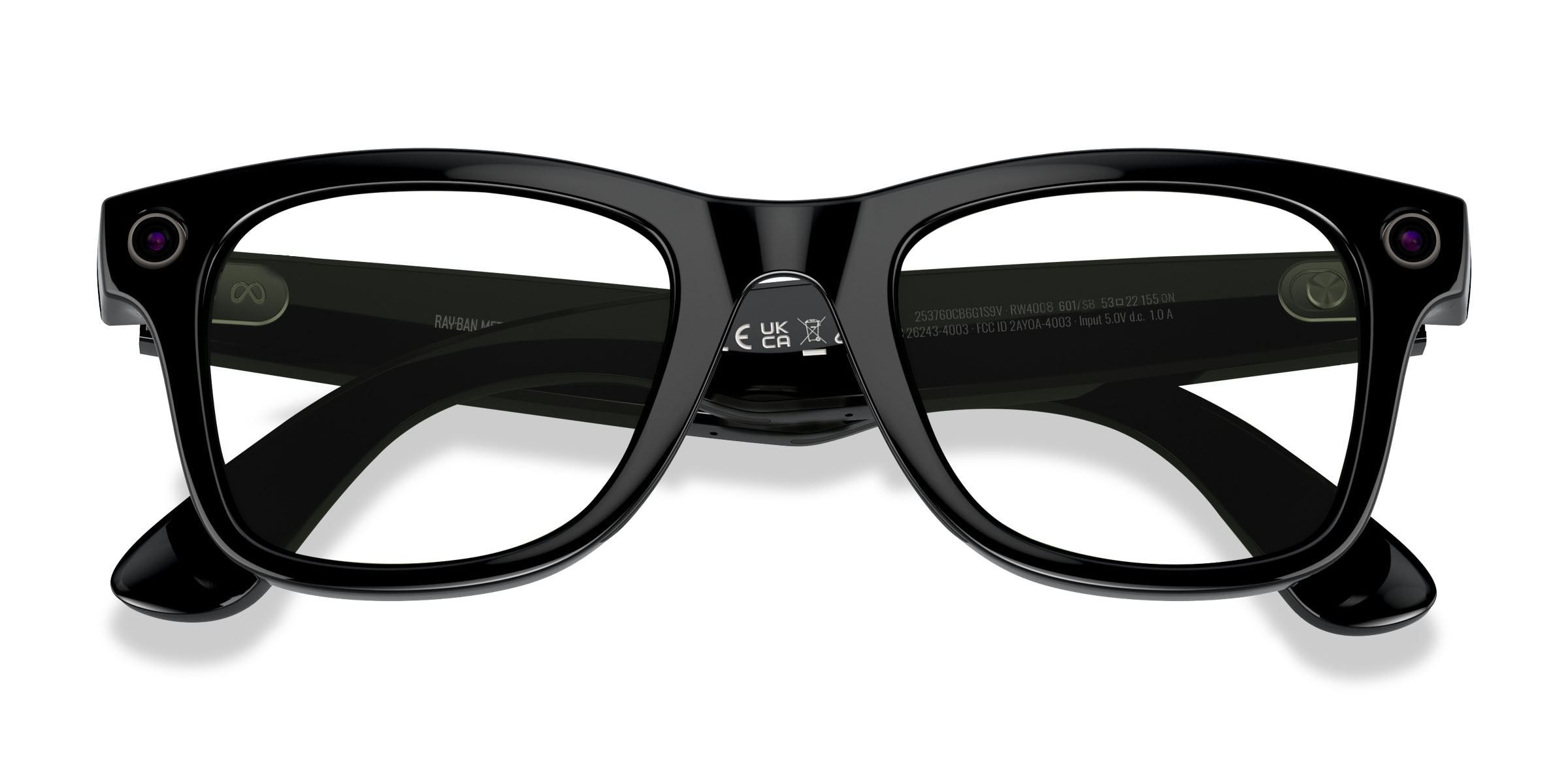 Ray-Ban Meta Wayfarer - Square Polished Black Frame