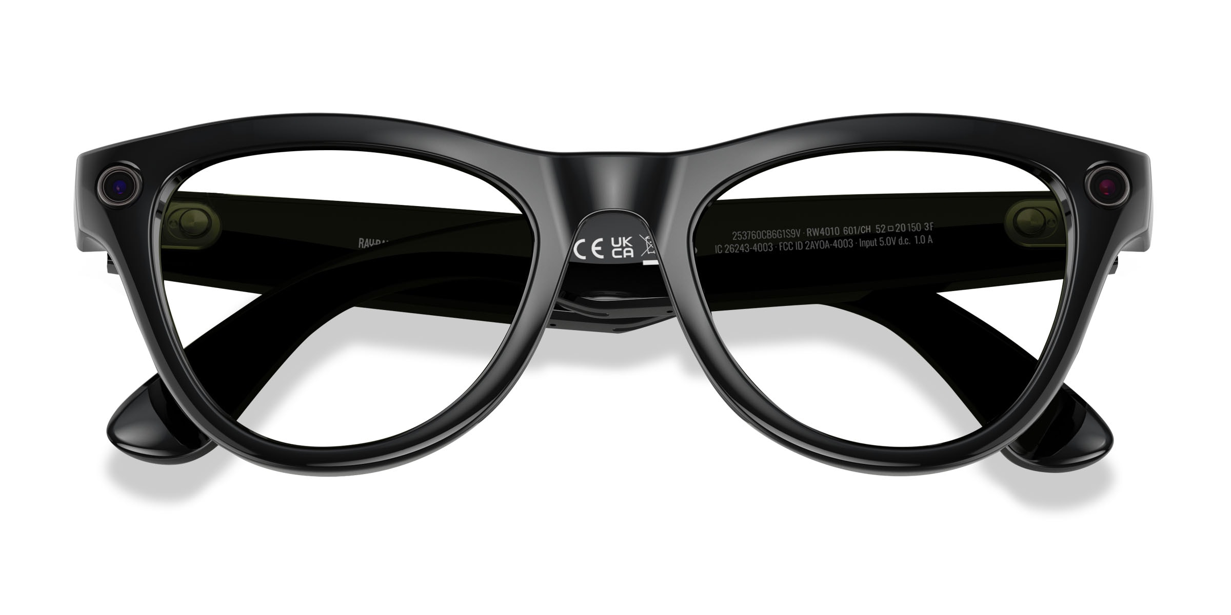 Shiny Black Ray-Ban Meta Skyler (Gen 1) - Plastic Ai-glasses