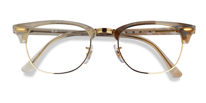 Photo Waves Gray Ray-Ban RB5154 -  Acétate Lunettes de vue