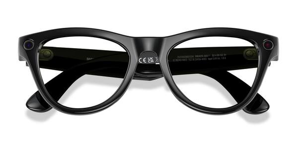 Sleek Black Ray-Ban Meta Skyler -  Plastic Ai-glasses