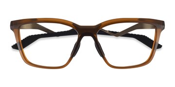 Transparent Dark Amber Oakley Enigma Mass -  Métal Lunettes de vue