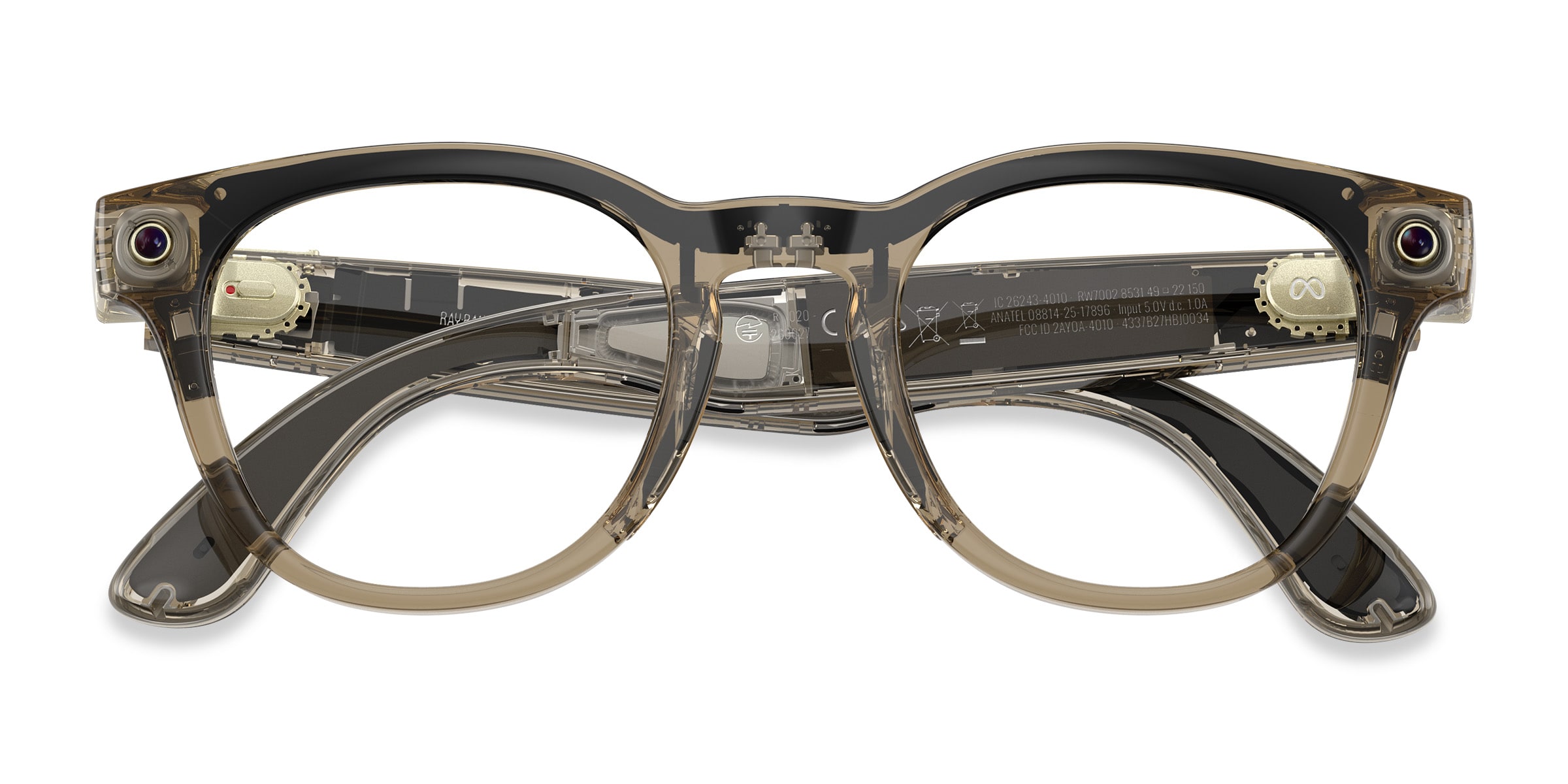 Ray-Ban Meta Scriber Optics (Gen 2) - Round Shiny Black Frame 