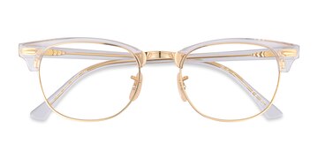 Transparent Ray-Ban RB5154 Clubmaster -  Acétate Lunettes de vue