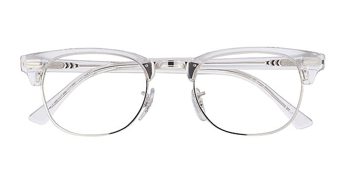 Clear Ray-Ban RB5154 -  Acetate, Metal Eyeglasses
