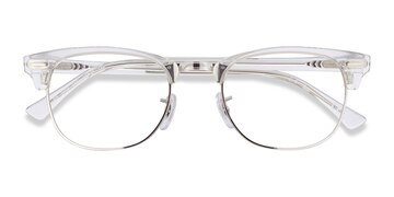 Transparent Ray-Ban Clubmaster Change -  Acetate, Metal Lunettes de vue