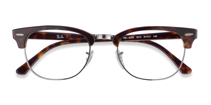 sleuf Wijzigingen van Levering Ray-Ban RB5154 Clubmaster | Tortoise Progressive Eyeglasses | Eyebuydirect