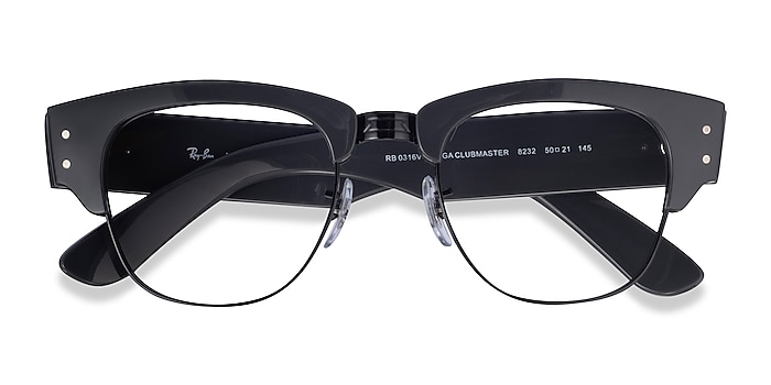 Gray Black Ray-Ban RB0316V -  Plastic Eyeglasses