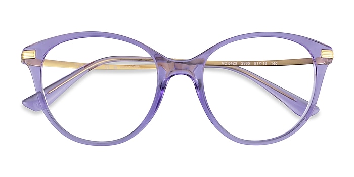 Transparent Violet Vogue Eyewear VO5423 -  Metal Eyeglasses