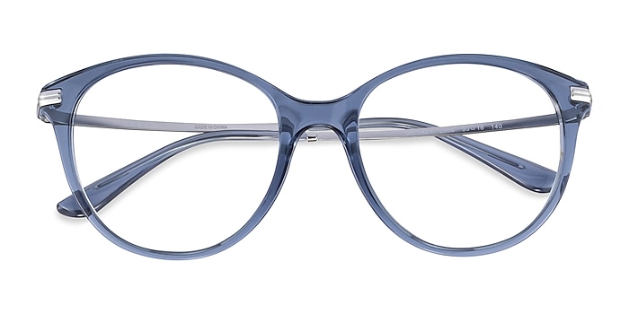 Clear Blue Silver Vogue Eyewear VO5423 -  Metal Eyeglasses