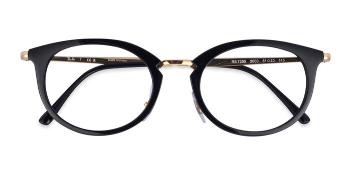 Noir Ray-Ban RB7255 -  Plastic, Metal Lunettes de vue