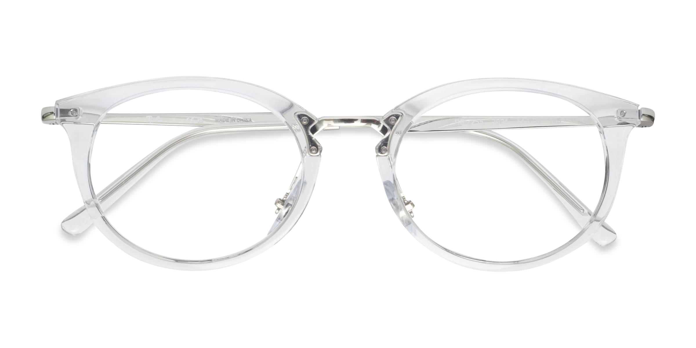 Ray-Ban RB7255 - Cat Eye Clear Frame Eyeglasses | Eyebuydirect