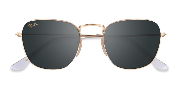 Ray-Ban RB3857 Frank - Square Legend Gold Frame Prescription Sunglasses |  Eyebuydirect Canada