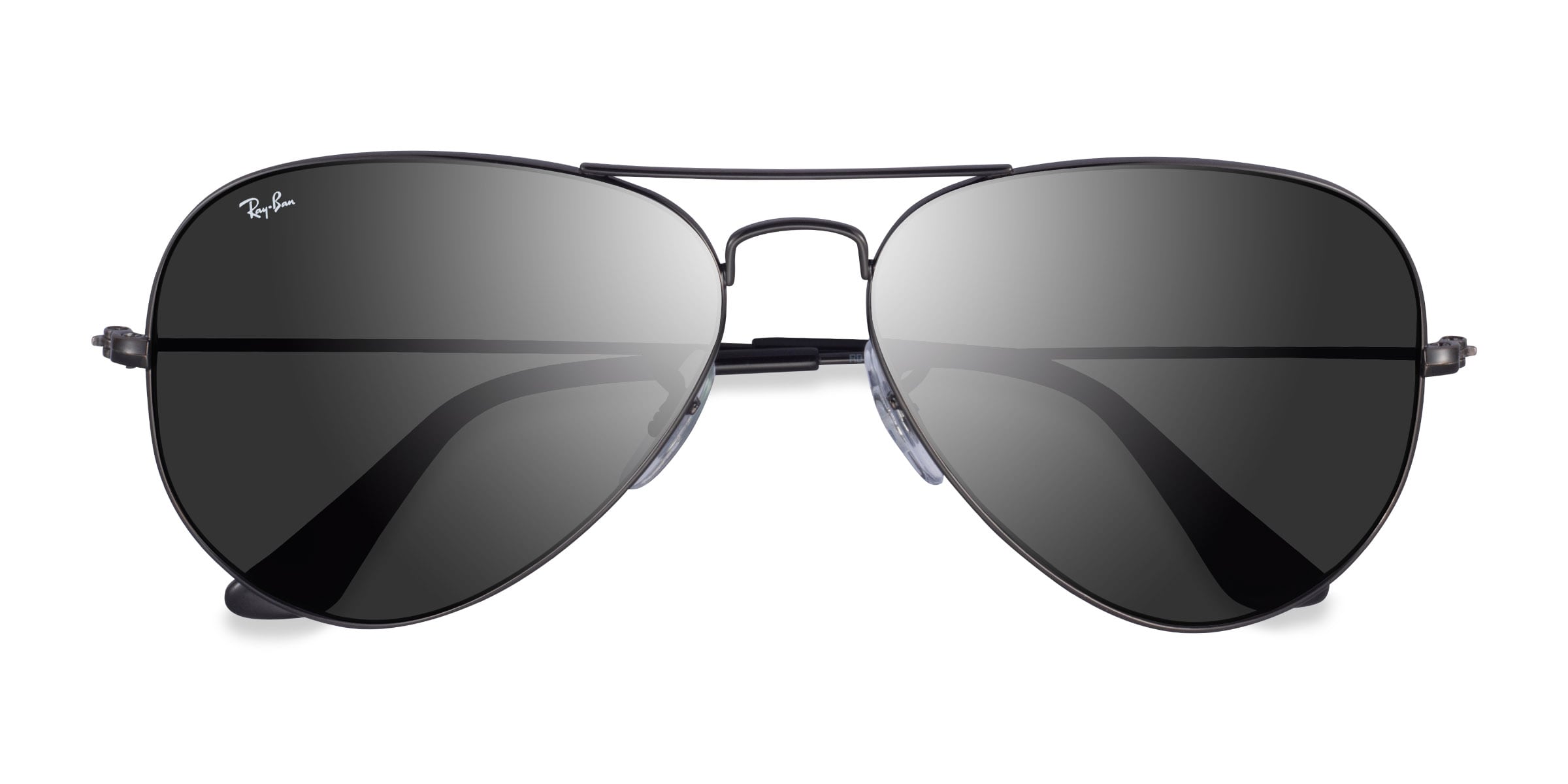 Women's Metal Aviator Round Sunglasses - Wild Fable™ Black : Target