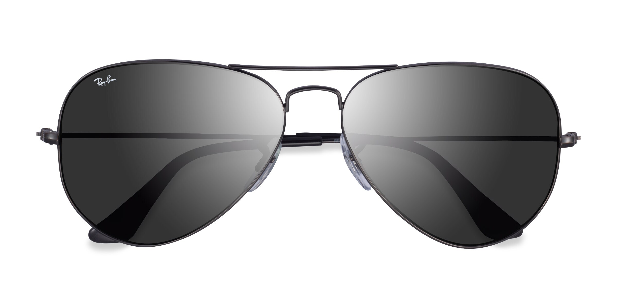 Ray Ban RB3025 Aviator Aviator Black Frame Prescription Sunglasses 