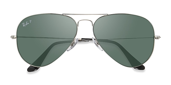 Silver Ray-Ban RB3025 -  Metal Sunglasses