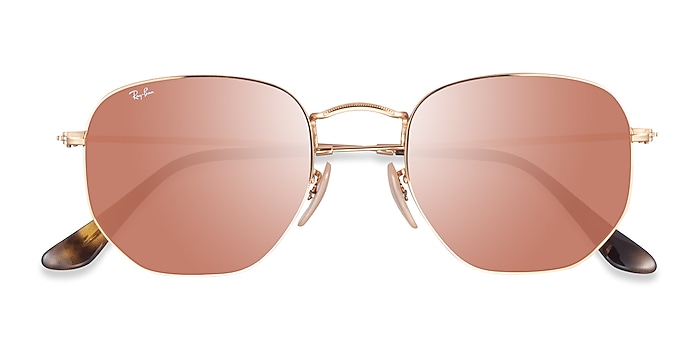 der ovre Mandag kopi Ray-Ban RB3548N - Geometric Arista Brown Frame Prescription Sunglasses |  Eyebuydirect