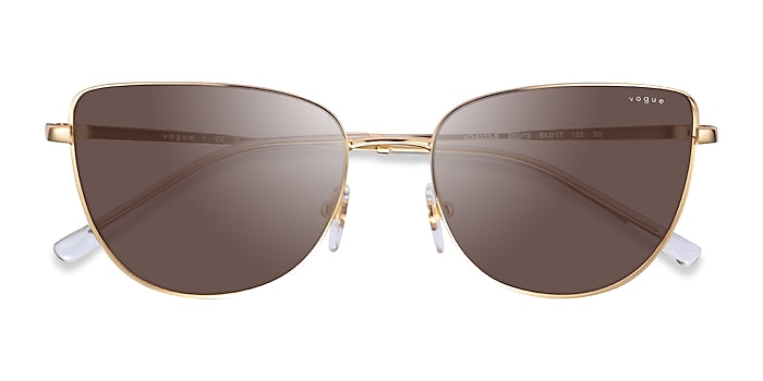 Gold Vogue Eyewear VO4233S -  Metal Sunglasses