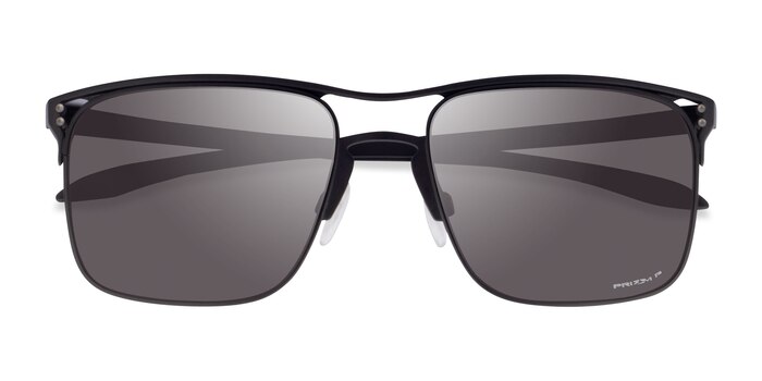 Satin Black Oakley Holbrook Ti -  Titanium Sunglasses