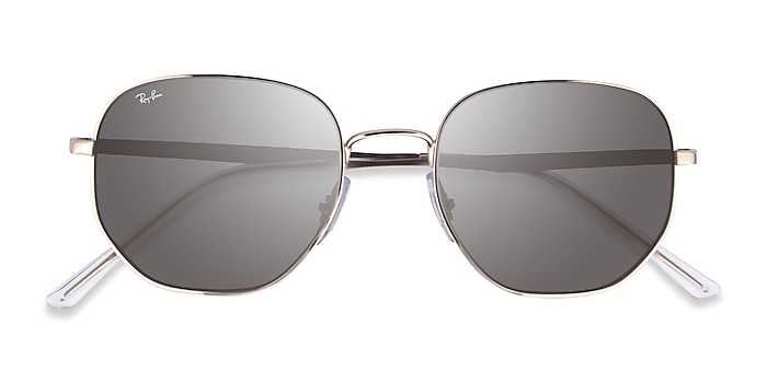 Silver Ray-Ban RB3682 -  Metal Sunglasses