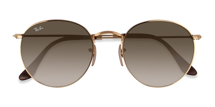 Pale Gold Ray-Ban RB3447 -  Metal Sunglasses