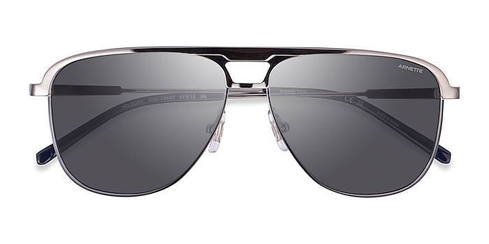Gunmetal ARNETTE Holboxx -  Metal Sunglasses