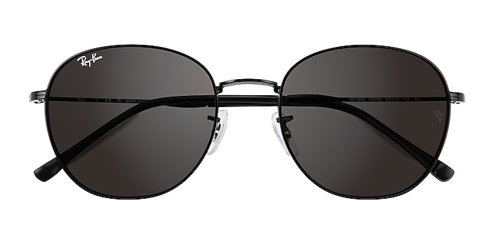 Black Ray-Ban RB3809 -  Metal Sunglasses