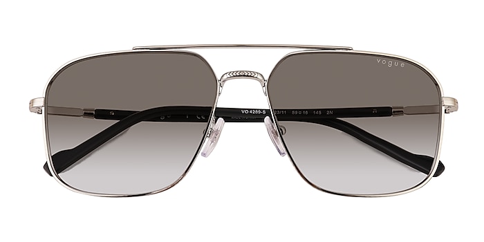 Silver Vogue Eyewear VO4289S -  Metal Sunglasses