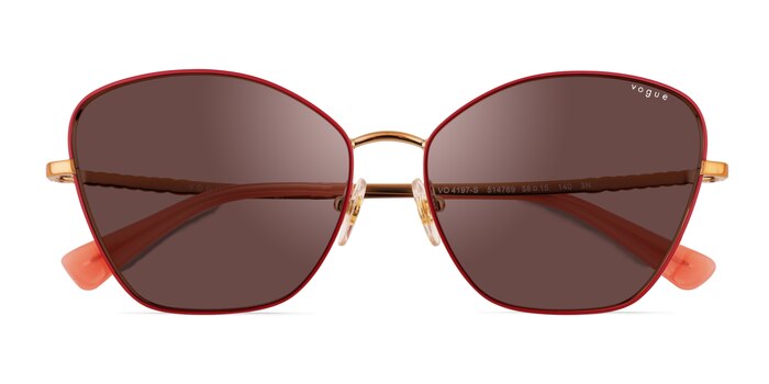 Pink Vogue Eyewear VO4197S -  Metal Sunglasses