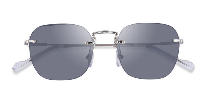 Silver Vogue Eyewear VO4217S -  Metal Sunglasses