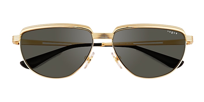Gold Vogue Eyewear VO4235S -  Metal Sunglasses
