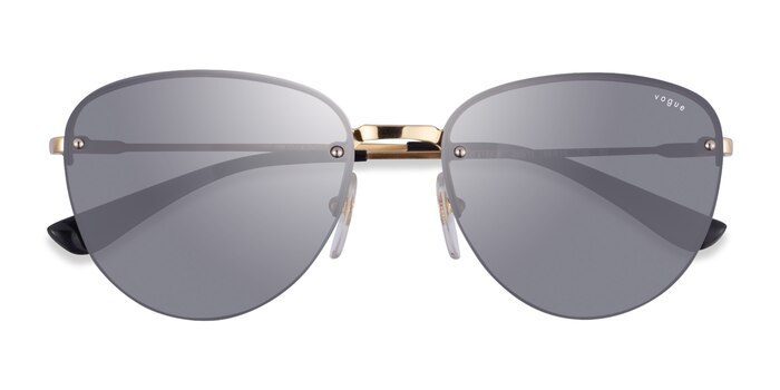 Black Gold Vogue Eyewear VO4156S -  Metal Sunglasses