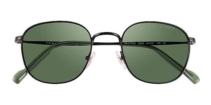 Black Vogue Eyewear VO4173S -  Metal Sunglasses