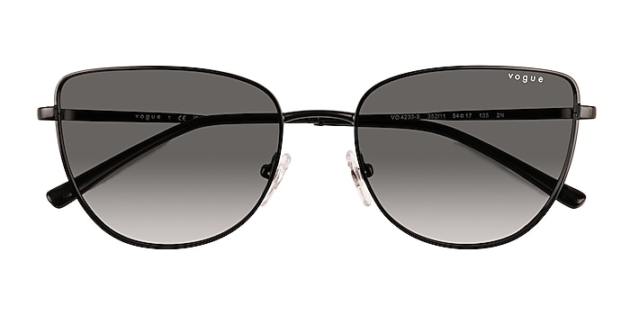 Black Vogue Eyewear VO4233S -  Metal Sunglasses