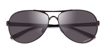 Matte Black Oakley Feedback -  Métal Lunettes de soleil