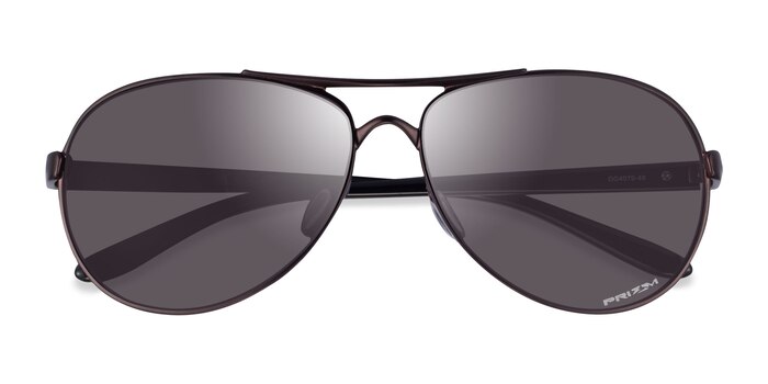 Matte Black Oakley Feedback -  Metal Sunglasses