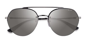 Silver Black Vogue Eyewear VO4113S -  Métal Lunettes de soleil