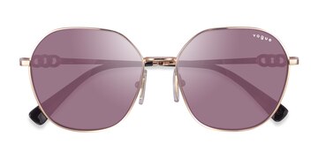 Or rose Vogue Eyewear VO4318SB -  Métal Lunettes de soleil