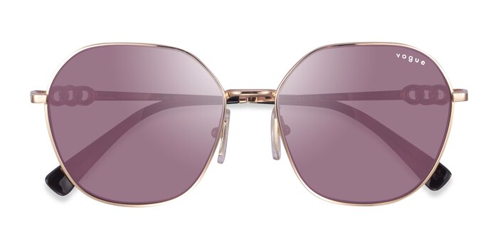 Or rose Vogue Eyewear VO4318SB -  Métal Lunettes de soleil