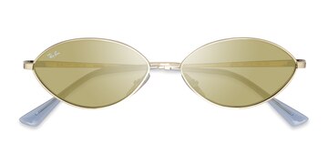 Doré Ray-Ban RB3757 -  Métal Lunettes de soleil