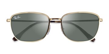 Doré Ray-Ban RB3705 -  Métal Lunettes de soleil