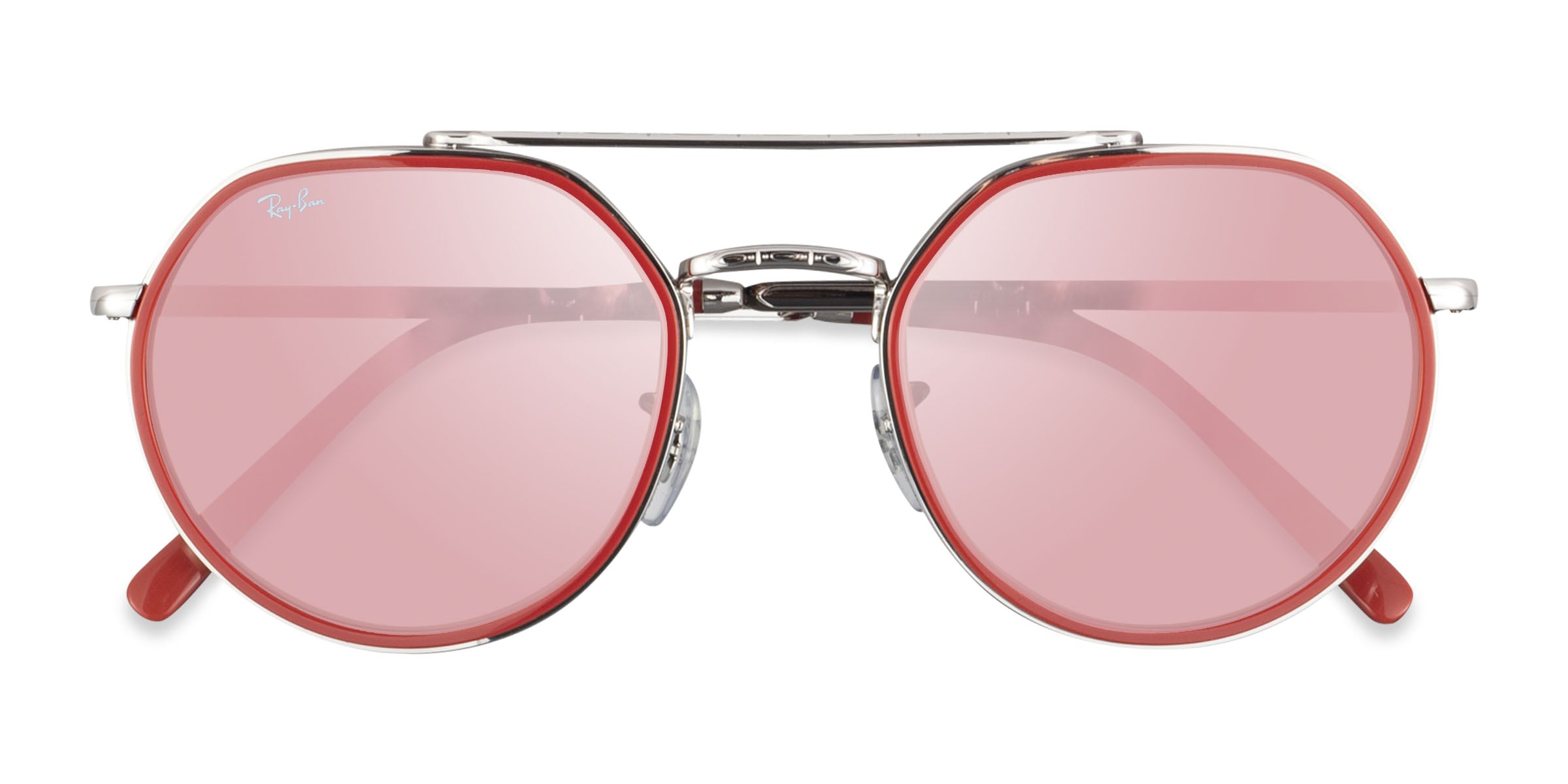 Pink Mirror Pink Aviator Sunglasses For Women Ray Ban Pink Flash