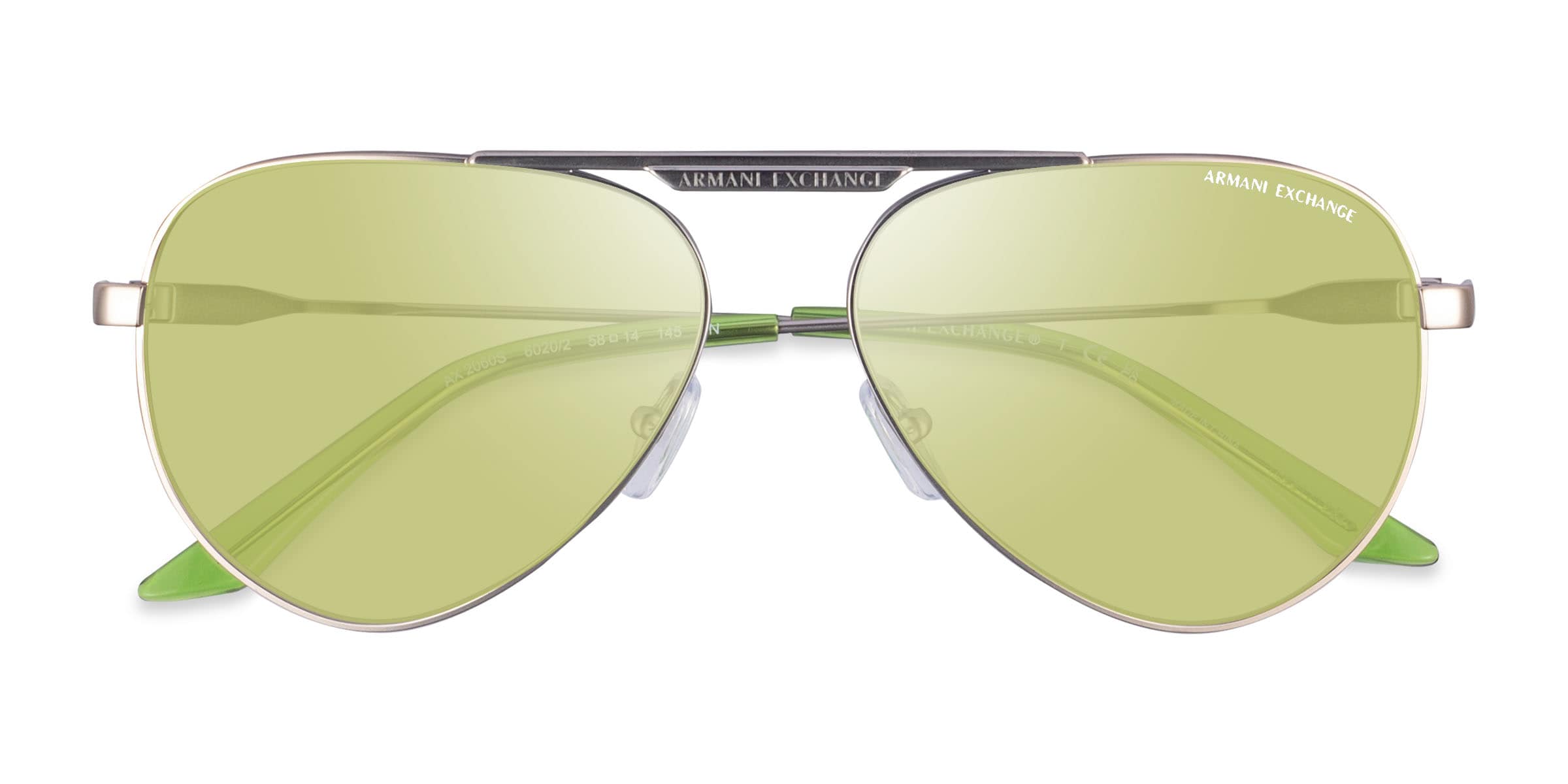 Armani exchange new aviator style sunglasses AX2060S Sunglasses - Armani Exchange Authorized Retailer  main image 3