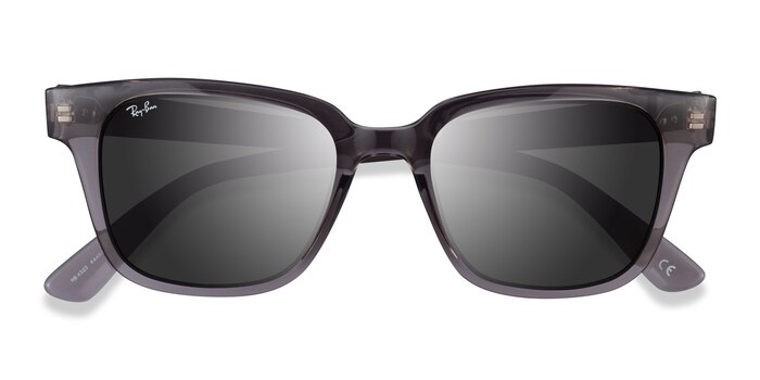 Transparent Gray Ray-Ban RB4323 -  Plastic Sunglasses