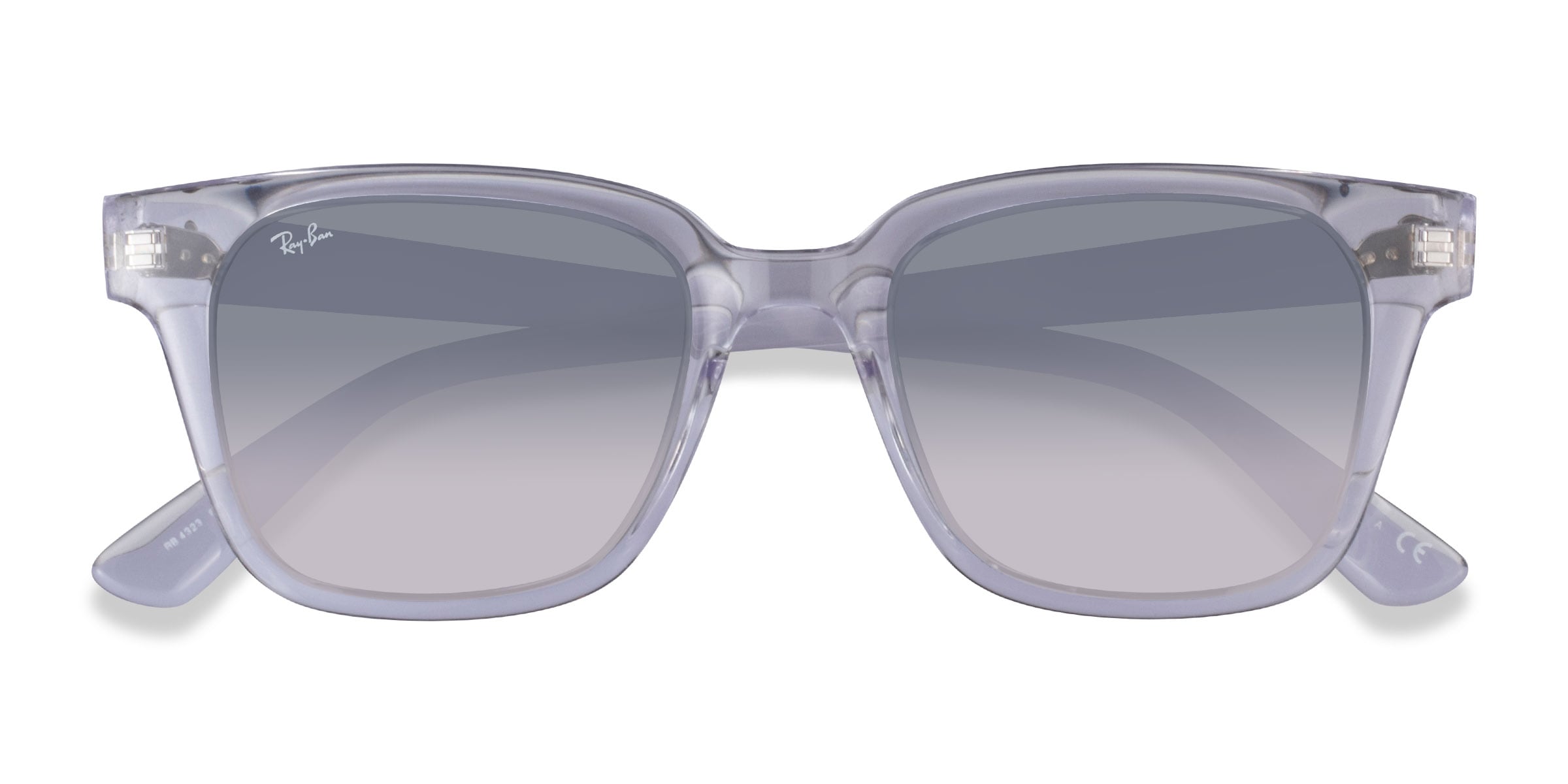 Transparent shades shop ray ban